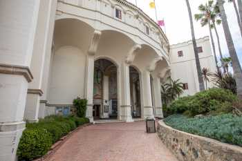 Avalon Theatre, Catalina Island: Entrance from Left