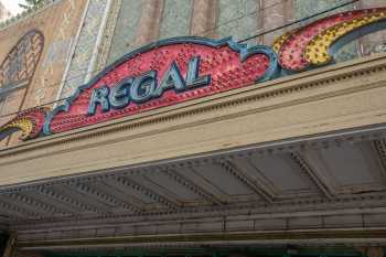 Avalon Regal Theater, Chicago: Marquee Closeup