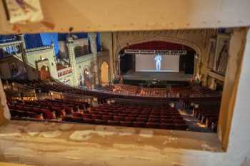 Avalon Regal Theater, Chicago: Auditorium from Projection Booth