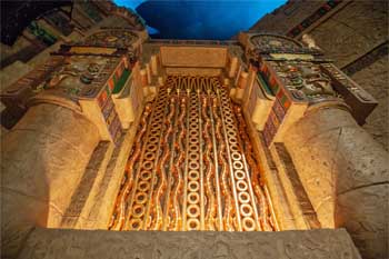 Aztec Theatre, San Antonio: Organ Grille From Below