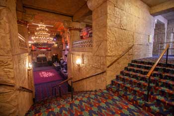 Aztec Theatre, San Antonio: Lobby From Stairway Landing