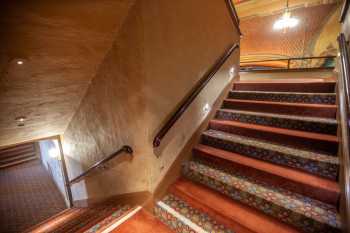 Balboa Theatre, San Diego: Balcony Vomitory Stairs from Lounge to Balcony