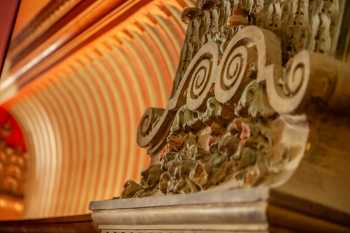 Balboa Theatre, San Diego: Pilaster Capital and Coving