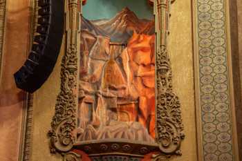 Balboa Theatre, San Diego: House Right Waterfall Closeup