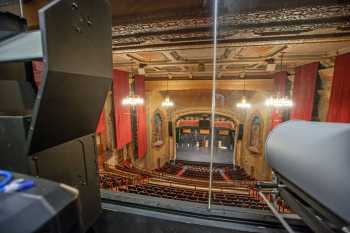 Balboa Theatre, San Diego: Spotlight and Projector