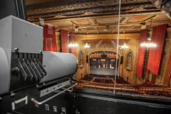 Balboa Theatre, San Diego: Spotlight in Booth