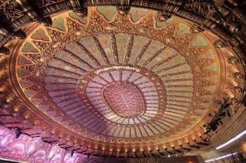 The Belasco, Los Angeles: Ceiling Dome from Balcony