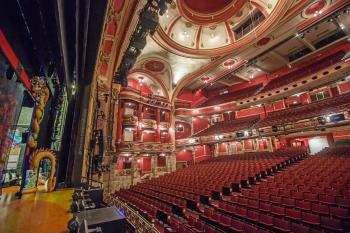 Bristol Hippodrome: Auditorium from Stage Right