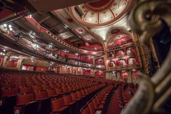 Bristol Hippodrome: Auditorium from Stalls right railing