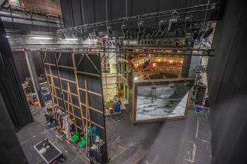 Theatre Royal, Bristol: View from ladder to Fly Floor