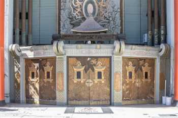 TCL Chinese Theatre, Hollywood: Entrance Doors Closeup
