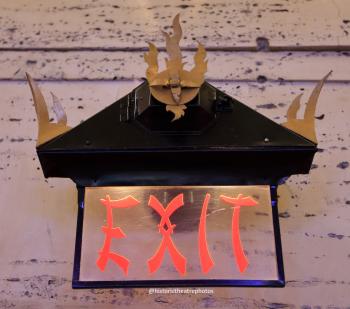 TCL Chinese Theatre, Hollywood: Lobby EXIT Sign