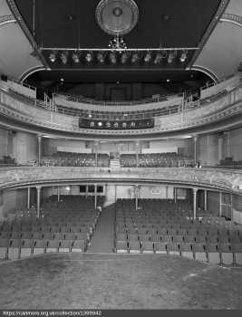 Auditorium from Stage in 1977, courtesy Canmore / Historic Environment Scotland (JPG)