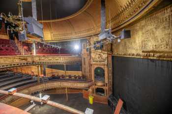 Citizens Theatre, Glasgow: Auditorium and Stage from Upper Circle Right