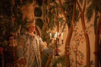 Confidencen, Solna, Sweden: Actor lit by Candlelight