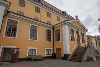Confidencen, Solna, Sweden: Side, with Dining Room up exterior stairs