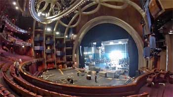 Dolby Theatre, Hollywood: Technical Fit-Up for the 2015 <i>AFI Life Achievement Award</i> from First Mezzanine Right