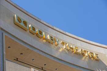 Dolby Theatre, Hollywood: Dolby Theatre Name Closeup