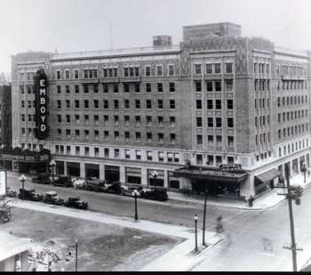 Theatre and hotel building, photo courtesy <i>Embassy Theatre</i> (JPG)