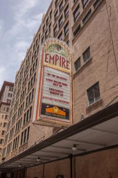 Charline McCombs Empire Theatre, San Antonio: Marquee Closeup