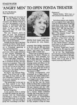 News of the theatre’s renovation and future reopening, as reported in the 29th November 1984 edition of the <i>Los Angeles Times</i> (460KB PDF)