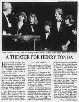 Report of the theatre’s reopening after renovation, as printed in the 12th February 1985 edition of the <i>Los Angeles Times</i> (675KB PDF)