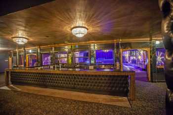 Fonda Theatre, Hollywood: Main Orchestra Bar facing Stage