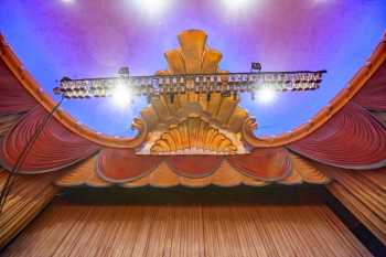 Fox Theater Bakersfield: Proscenium Centerpiece From Below
