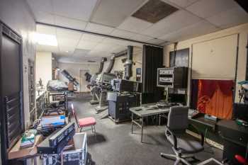 Fox Theater Bakersfield: Projection Booth From Right Side