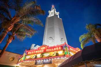 Directors Village Theatre, Westwood, Los Angeles: Greater Metropolitan Area: Exterior at Dusk