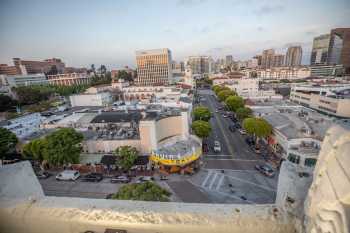 Regency’s Village Theatre, Westwood: Westwood Village and Bruin Theatre from Tower