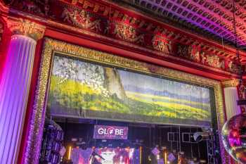 Globe Theatre, Los Angeles: Closeup of Fire Curtain