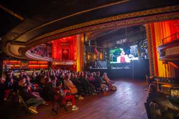 Globe Theatre, Los Angeles: Screening as seen from Orchestra Right