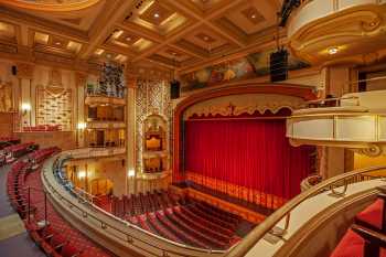 Granada Theatre, Santa Barbara, California (outside Los Angeles and San Francisco): Auditorium from Front Balcony Side
