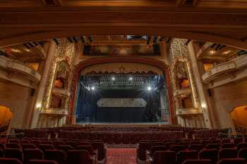 Granada Theatre, Santa Barbara, California (outside Los Angeles and San Francisco): Rear Orchestra Center