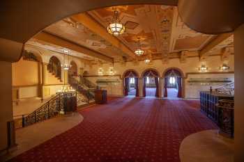 Granada Theatre, Santa Barbara, California (outside Los Angeles and San Francisco): Balcony Lobby
