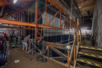 Grand Opera House, York, United Kingdom: outside London: Fly Floor from Upstage Left