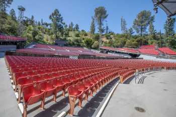 Greek Theatre, Los Angeles: Audutorium from House Right