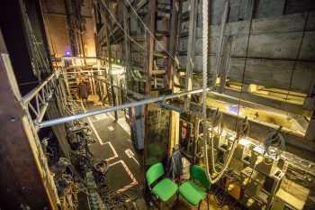 Her Majesty’s Theatre: Fly Floor from Downstage looking Upstage