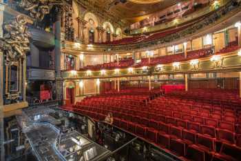 His Majesty’s Theatre, London: Auditorium and Orchestra Pit from Stage Right