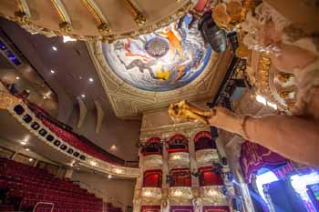 King’s Theatre, Edinburgh: Auditorium Ceiling From Grand Circle Boxes
