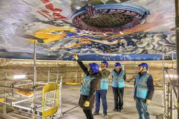King’s Theatre, Edinburgh, United Kingdom: outside London: Tour of Ceiling Dome