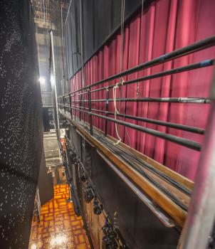 King’s Theatre, Edinburgh: Bridge over Stage