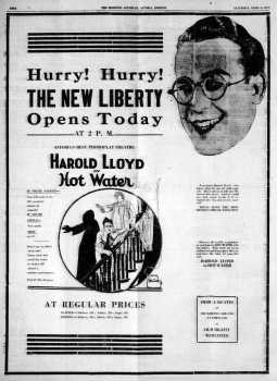 Opening Ad, as printed in the 4th April 1925 edition of <i>The Daily Astorian</i> (2MB PDF)