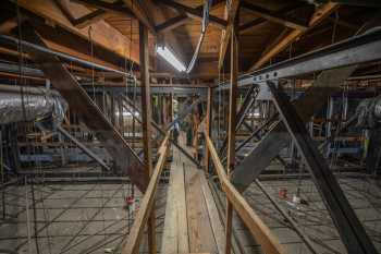Liberty Theatre, Astoria, Pacific Northwest: Auditorium Attic Catwalk