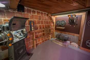 Liberty Theatre, Astoria, Pacific Northwest: Basement Function Space: Technical Theatre Display