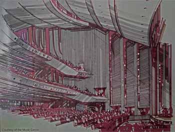 Rendering for the <i>Ahmanson Theatre</i> circa 1964, then planned o be called the <i>Center Theater</i>, courtesy Center Theatre Group / Los Angeles Music Center (JPG)