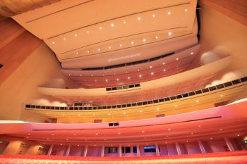 Los Angeles Music Center, Los Angeles: Auditorium Balconies and Ceiling