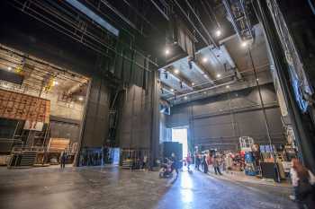 Los Angeles Music Center: Scene Docks Stage Left and Upstage, from Stage