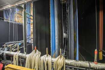 Lyceum Theatre, Sheffield: Stage Right Pin Rail